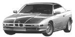 BMW E31 P1B5D Fault Code